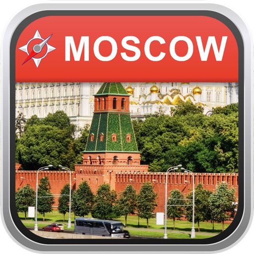 Offline Map Moscow, Russia: City Navigator Maps