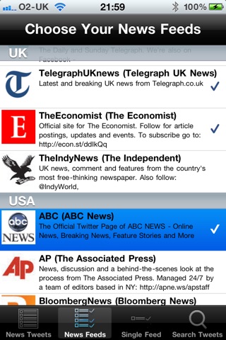 News Tweets screenshot 4