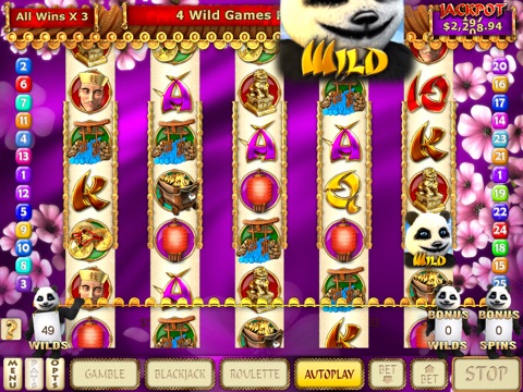 Mystic Panda Slots HD screenshot 4