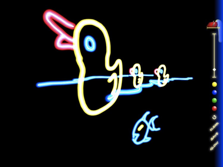 3D Glow Doodle iP3 for iPad screenshot-3