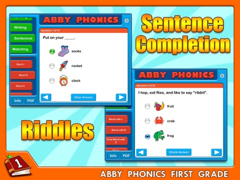 Abby Phonics - First Grade HD screenshot 3