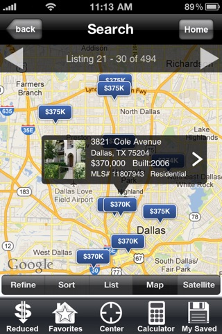 Real Estate by LooknMove.com screenshot 3