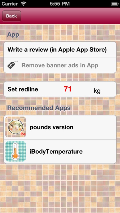 iBodyWeight screenshot-4