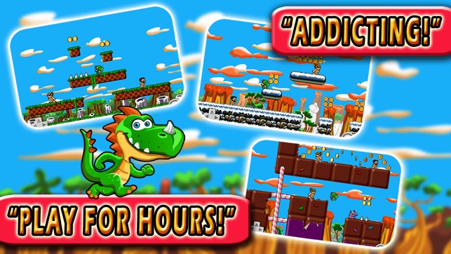 Dino the Dinosaur in Super Land - Addictive Action Game For (圖3)-速報App