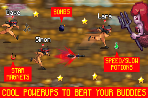 Almost Naked Ninjas vs Monsters, Dragons & Witches Multiplayer FREE Games - By Dead Cool Apps screenshot 4