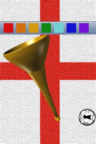 ブブゼラとラトル Vuvuzela & Rattle：Football Fan 2012のおすすめ画像1