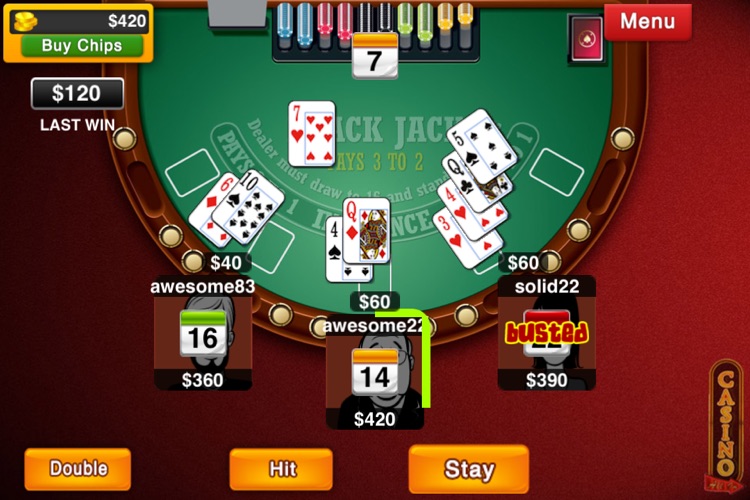 Blackjack Live : Casino All-In screenshot-3