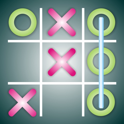 Happy Tic-Tac-Toe Icon