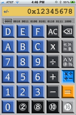 ByteCalc screenshot 2