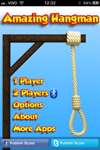 Amazing Hangman (with Bluetooth multiplayer)