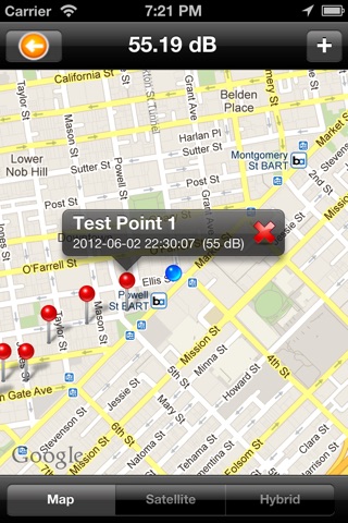 NC Decibel-Environmental Decibel test tools screenshot 2