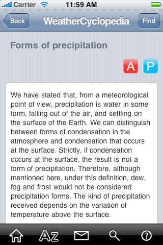 AccuWeather.com® WeatherCyclopedia™ - The Most Comprehensive Weather Encyclopedia Under The Sun screenshot-3