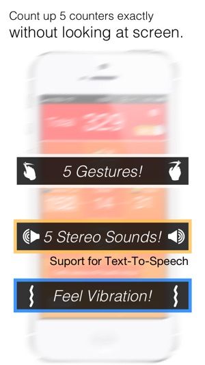 Flick Counter - 五连排组合计数器 , 测量不看屏幕(圖2)-速報App