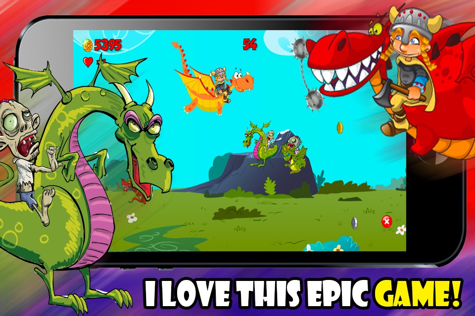 A Zombie Dragon Rider in The City : FREE Flying & Shooting Multiplayer Games - By Dead Cool Apps screenshot 3