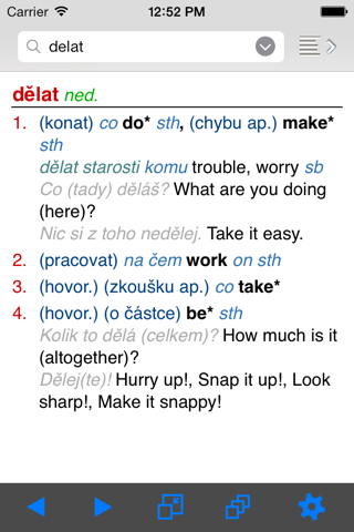 Lingea Multi Dictionary 4 Czech screenshot 3