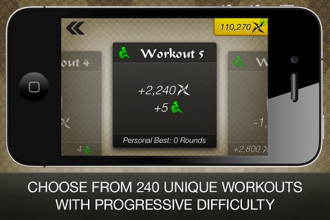 Ninja Fitness Free: Strength, Running, Yoga and Meditation Workout Program screenshot 3