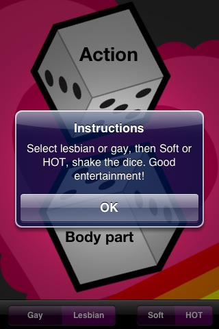 Gay Dice soft- Lesbienne and Gay version