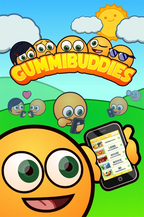 Gummibuddies - Emoticon, Smiley and Emoji to Text and Share