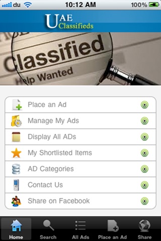 UAE Classifieds screenshot 2