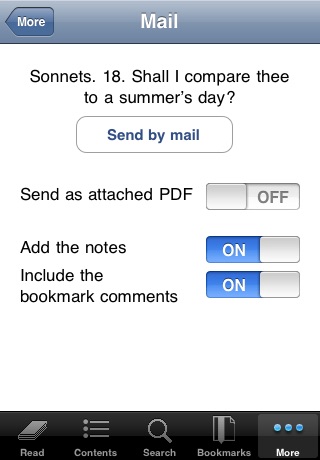 Shakespeare: Sonnets screenshot 3