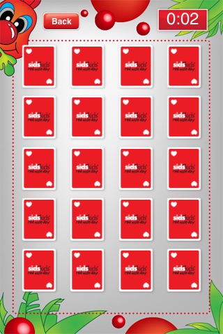 Red Nose Day Memory Game screenshot 2