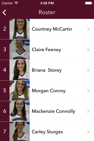 Roanoke Athletics - Go Maroons screenshot 2