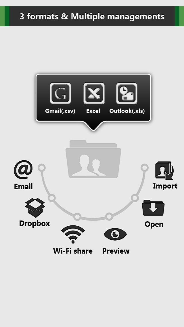 Contacts Backup - IS Contacts Kit Free Screenshot 3