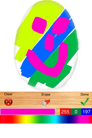 Kids Finger Painting - Easter Egg screenshot 2