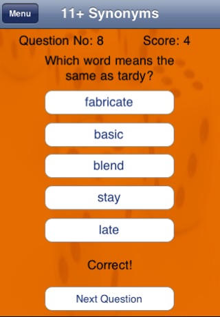 11+ Synonyms screenshot 3