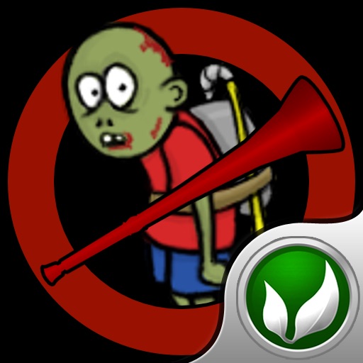 Vuvuzela vs Zombies iOS App