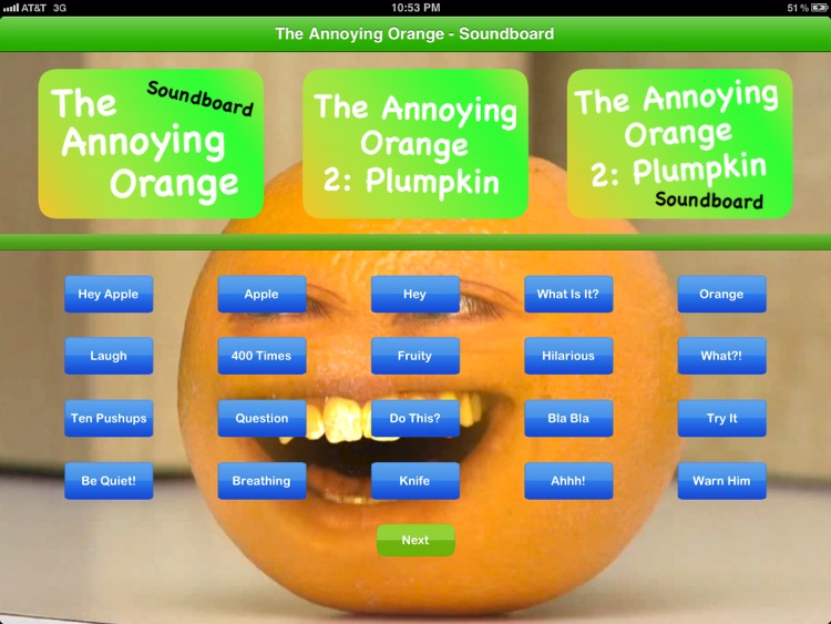 Annoying Orange Hd Free Soundboards Videos By Sparktap Llc