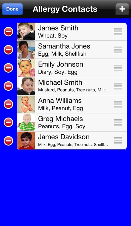 Food Allergy Emergency Contacts screenshot-3