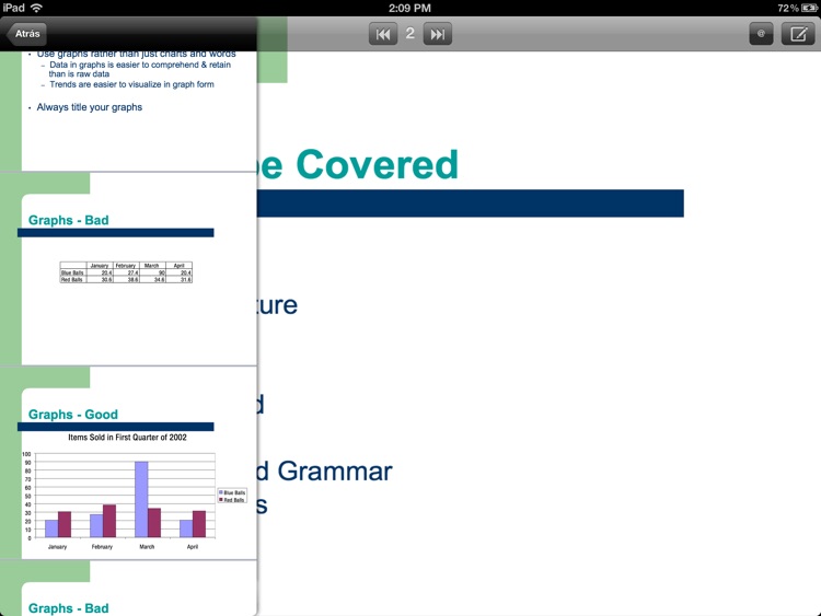 presentations viewer for ppt and PDF