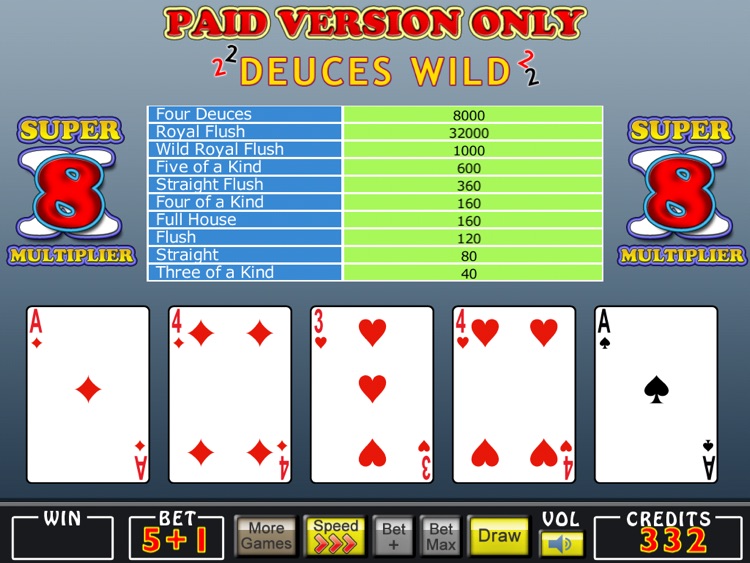 Mojo Video Poker HD