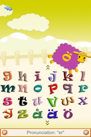 Learn Swedish Alphabet screenshot 2