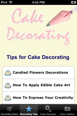 Cake Decorating Tips screenshot 2