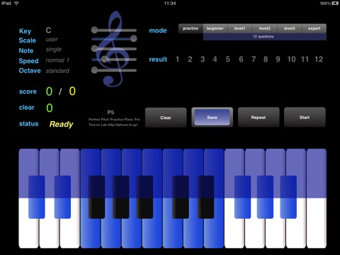 Perfect Pitch Practice Piano Pro screenshot 3
