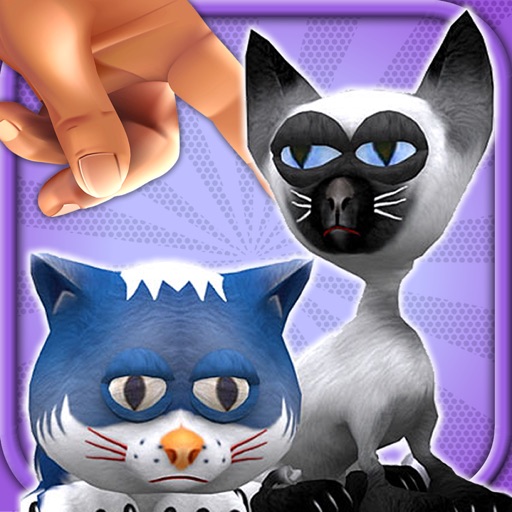 Kitten Fingers! with Augmented Reality Kitty Cats!