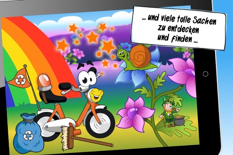The gorgeous bike - interactive storybook for kids about professions, colors and friendship screenshot 4