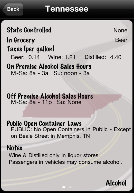 State Lines: Alcohol Laws screenshot-3