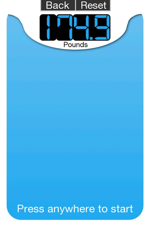 Weight Scale for iPhone