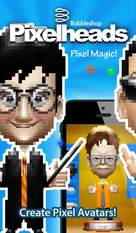 Pixelheads - Pixel Portrait Bobble Head Avatar Maker by Bobbleshop