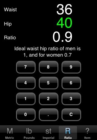 bodyCal screenshot 3