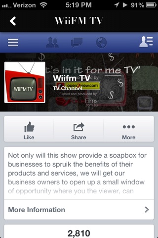 WiiFM TV screenshot 2