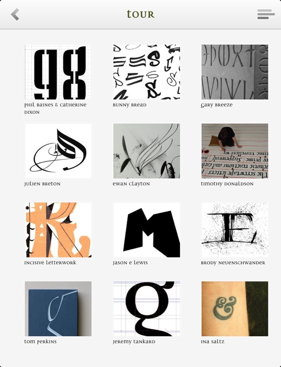 Signs for Sounds: Contemporary Letterforming and Calligraphy by imagineear