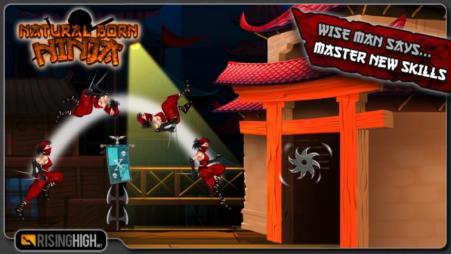 Natural Born Ninja - The Mini Vector Parkour Banzai Fun Run (圖4)-速報App