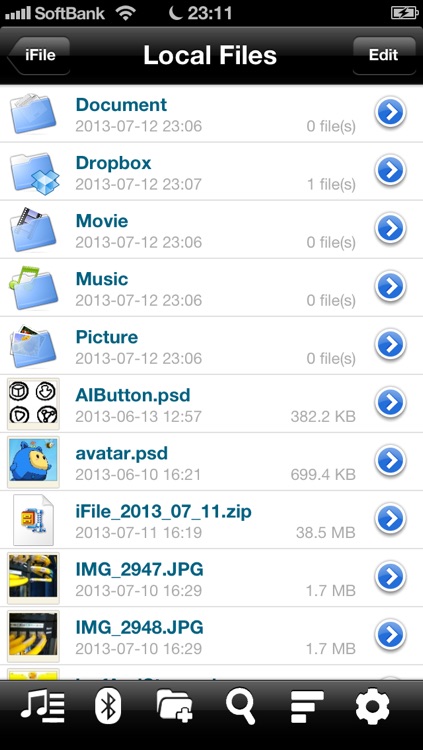 iFile (file storage, document viewer)