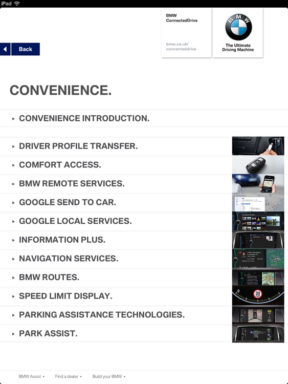 Explore BMW ConnectedDrive