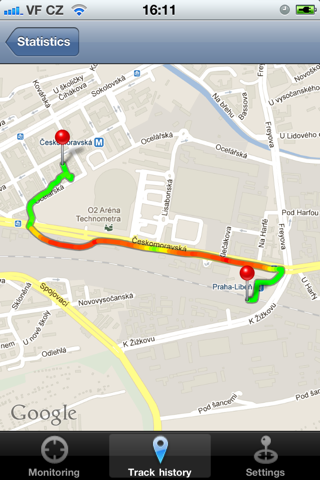 GPS Sports Tracker - Personal Locator for Sports Lite screenshot 3