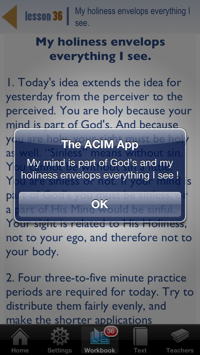 The ACIM App Screenshot 5